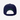 Blue baseball cap with embroidery Jubilee 2025: back view