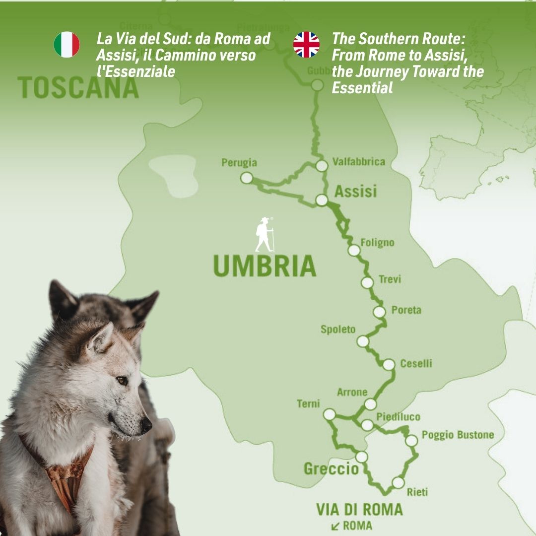 La Via del Sud: da Roma ad Assisi, il Cammino verso l'Essenziale