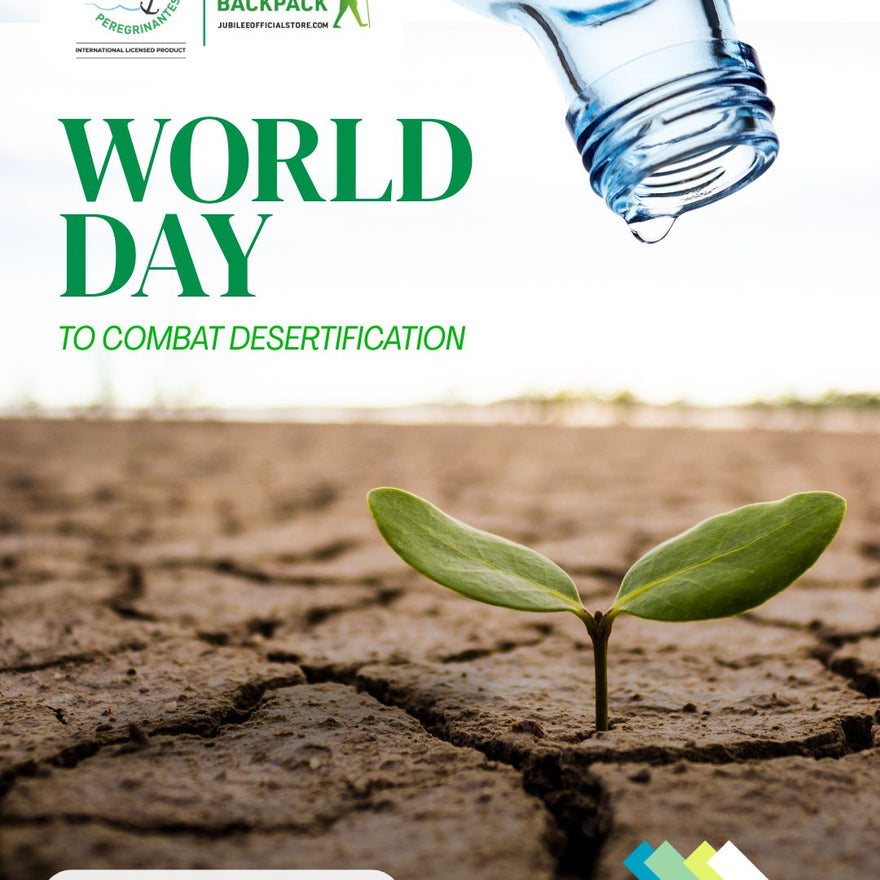 Giornata Mondiale contro la Desertificazione: scegli un accessorio sostenibile per il tuo cammino giubilare