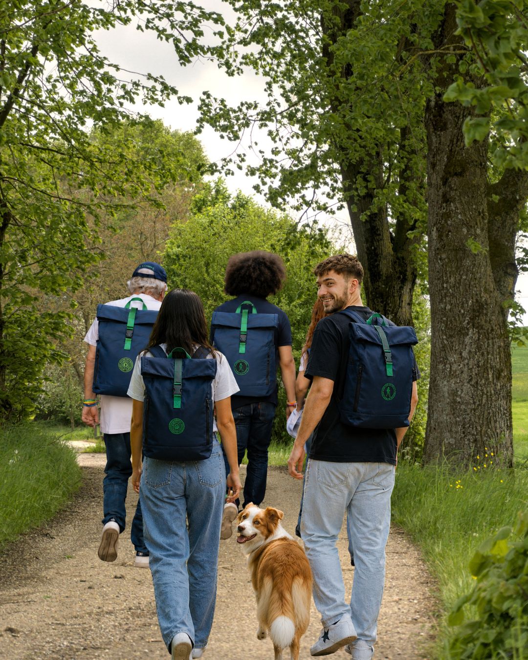 Zaino Pilgrim's su sentiero umbro - itinerari brevi nel Centro Italia