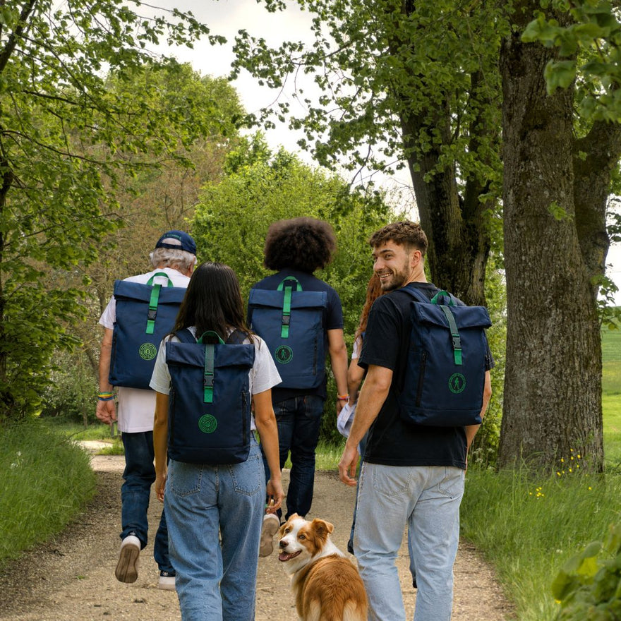 Zaino Pilgrim's su sentiero umbro - itinerari brevi nel Centro Italia
