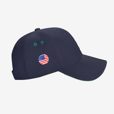 PATCH RUBBER USA HAT