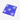 Blue Cotton foulard Jubilee 2025