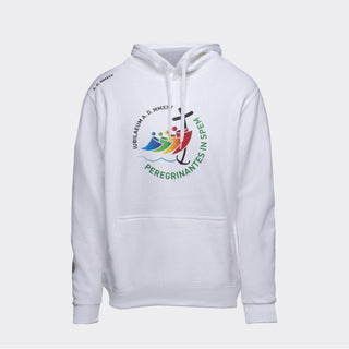 White hooded sweatshirt Jubilee 2025