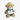 Jubilee 2025 plush teddy bear: front