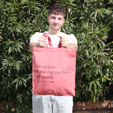 RED SHOPPER - SIMPLICITY PILGRIM'S BACKPACK