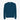 SUDADERA AZUL PETRÓLEO CON LOGO PLATEADO ESTAMPADO GRUESO PILGRIM'S BACKPACK